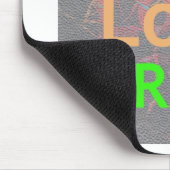 TAPIS DE SOURIS LOVE RED GOLDEN VERT (Coin)