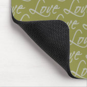 Tapis De Souris Love Text mousepad, personnaliser (Coin)