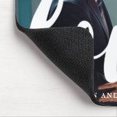 Tapis De Souris Love Typographie et noms Photo Mousepad (Coin)