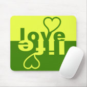 Tapis De Souris Love Vie mousepad (Avec souris)