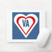 Tapis de souris  LOVE VIRGINIA (Avec souris)