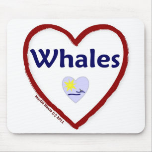 Tapis De Souris Love Whales