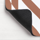 Tapis De Souris Love White sur Brown (Coin)