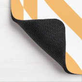 Tapis De Souris Love White sur Orange (Coin)