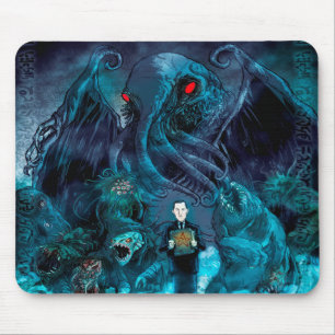 Tapis De Souris Lovecraft in the mist mouse pad
