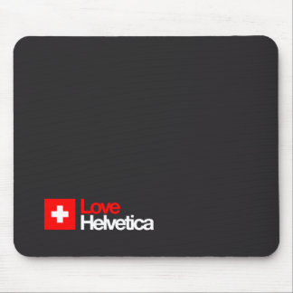 Tapis De Souris LoveHelvetica MousePad 001