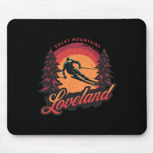 Tapis De Souris Loveland Ski Area Colorado Neige Ski