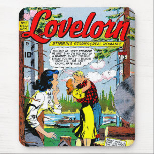 Tapis De Souris Lovelorn Betrayal Romance Comics Vintages