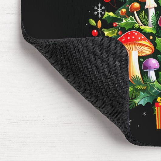 Tapis De Souris Lover Xmas Mushroom Christmas Tree (Coin)