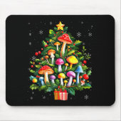 Tapis De Souris Lover Xmas Mushroom Christmas Tree (Devant)