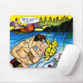 Tapis De Souris Lovers Ocean Romance Comics Vintages (Avec souris)