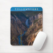 Tapis De Souris Lower Falls Grand Canyon du Yellowstone (Avec souris)