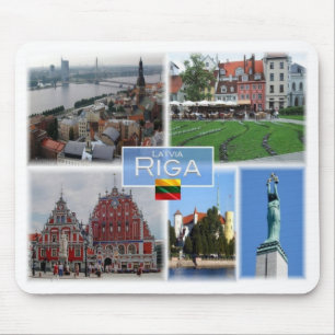 Tapis De Souris LT Lituanie - Riga Lettonie Lietuva -