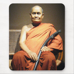 Tapis De Souris Luang Poo Cha Subhaddho ... Moine bouddhiste