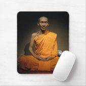 Tapis De Souris Luang Por Kasem Khemako ... Moine bouddhiste (Avec souris)
