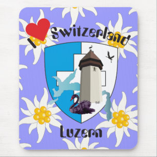 Tapis De Souris Lucerne Suisse Suisse Svizzera Switzerland Mauspad