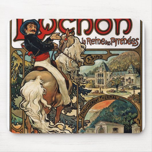 Tapis De Souris Luchon, Mucha (Devant)