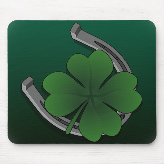 Tapis De Souris Lucky Charm Mousepad Bonne chance Mousepads & Cade (Devant)