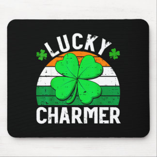 Tapis De Souris Lucky charmer shirts boys kids girls funny st