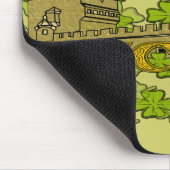 Tapis De Souris Lucky Leprechaun et son château irlandais (Coin)