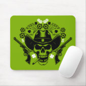 Tapis De Souris Lucky Poker Skull (Avec souris)