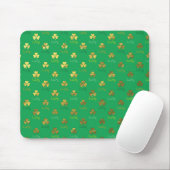 Tapis De Souris Lucky Shamrock Mousepad (Avec souris)