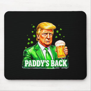 Tapis De Souris Lucky Trump Beer Shamrock St Patrick's Day Paddys