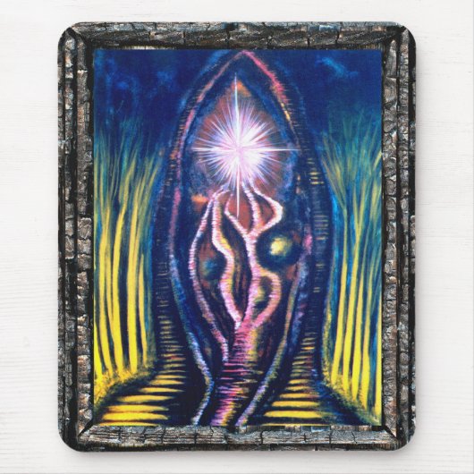 Tapis De Souris Lumière céleste (Devant)