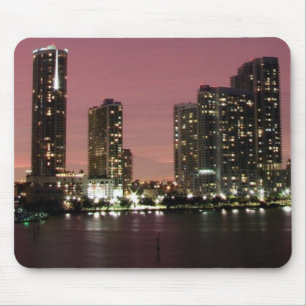 Tapis De Souris Lumière de coucher du soleil au-dessus de Miami