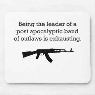 Tapis De Souris lumière de hors-la-loi-chemise