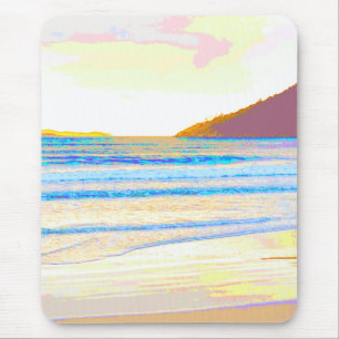 Tapis De Souris Lumière du matin de la plage