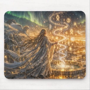 Tapis De Souris Lumière Elfique Dorée Fantastique – Fantastique Im