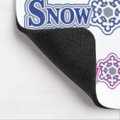 Tapis De Souris Lumière-Neige (Coin)