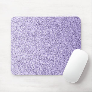 Tapis De Souris Lumière ultra violette paillettes violettes scinti