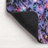 Tapis De Souris lumières de Noël et mousepad de neige (Coin)