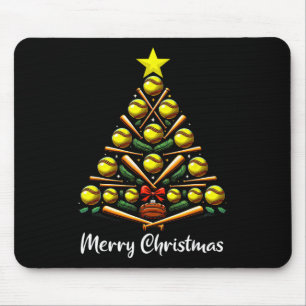 Tapis De Souris Lumières de sapin de Noël Softll Drôle Joueur Soft