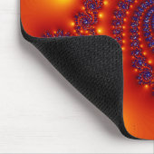 Tapis De Souris Lumières de tourbillonnement Mousepad (Coin)