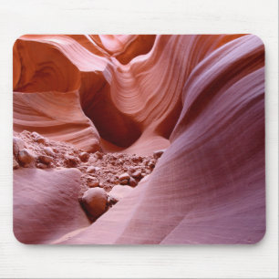 Tapis De Souris Lumières et rochers dans le canyon