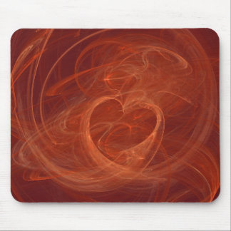 Tapis De Souris Lumineux brûlant