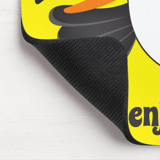 Tapis De Souris Lumineux Volant Toucan Jaune Souris Pad (Coin)