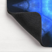 Tapis De Souris Luminosité bleue (Coin)
