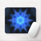 Tapis De Souris Luminosité bleue (Avec souris)