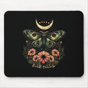 Tapis De Souris Luna céleste Moth Subtil Anti Trump