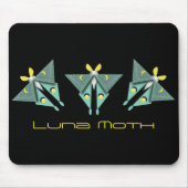 Tapis De Souris Luna Moth géométrique (Devant)