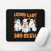 Tapis De Souris Lunch Lady Boo Crew Ghost Chef Funny Cafeteria Wor (Avec souris)
