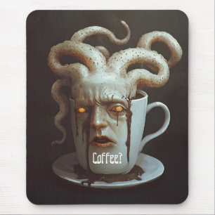 Tapis De Souris Lundi matin blues niveau caféine avertissement 1