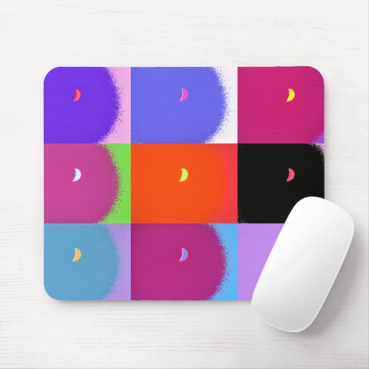 TAPIS DE SOURIS LUNE (Avec souris)