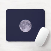 Tapis De Souris Lune bleue (Avec souris)