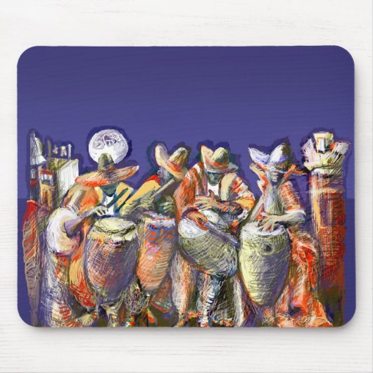 Tapis De Souris ** Lune Candombe ** (Devant)