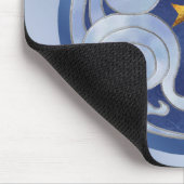 Tapis De Souris Lune céleste et étoiles (Coin)